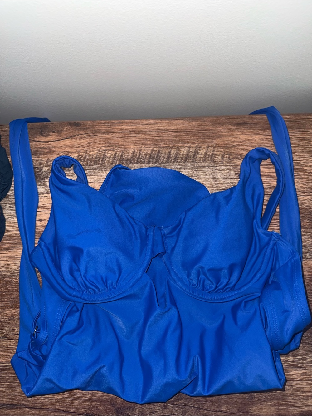 Vibrant Cobalt Underwire Swim Top